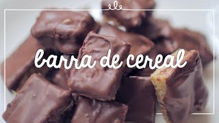 BARRA DE CEREAL com 3 ingredientes  Chef Betina [upl. by Aulea32]