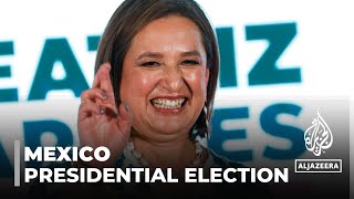 Mexican Senator Xochitl Galvez hailed as opposition candidate for 2024 election • FRANCE 24 [upl. by Laure416]