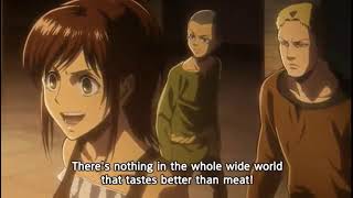 Sasha Blouse spitting facts  Attack on Titan Shingeki no Kyojin OVA [upl. by Maggee217]