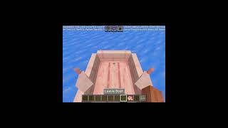 Boat drive 🥇 Minecraft  minecraft gaming viralreels shorts [upl. by Chassin919]