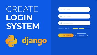 How to Create a Login System in Python Using Django  Python Projects  GeeksforGeeks [upl. by Joacimah]