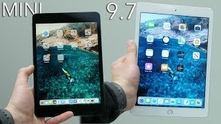 2019 iPad Mini vs iPad 97 [upl. by Celestyna]