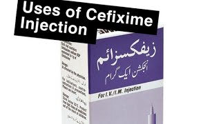 Cefixime Injection uses cefixime antibiotics [upl. by Yzdnil]