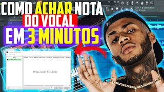 Aprenda achar a nota do vocal em 3 minutos usando o KeyFinder [upl. by Jezebel]