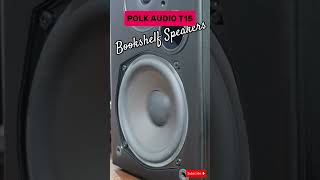 POLK AUDIO T15 Bookshelf Speaker Bass Test [upl. by Denzil162]