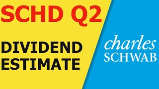 SCHD Q2 Dividend Estimate [upl. by Zulema532]