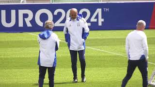 Euro 2024  Dimarco doubt for Italy as he trains separately ahead of final group game vs Croatia [upl. by Matusow]