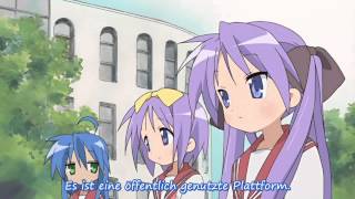 Lucky Star Folge 1  Das Flinke Mädchen GerSUB [upl. by Schrader537]