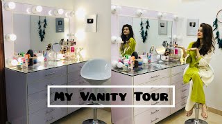 My Vanity Tour  Makeup amp Jewellery Collection [upl. by Noll366]