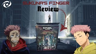 Jujutsu Kaisen G FUEL Revew Sukunas Finger [upl. by Suez]