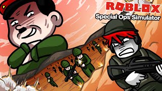 Roblox  Special Ops Simulator 🎖️ จำลองการเป็นทหารเมกา [upl. by Haseefan]