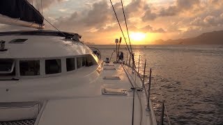 Caribbean Charter Catamaran Sailing Yacht Aldebaran  by YachtingImagecom Yacht Video [upl. by Tori]