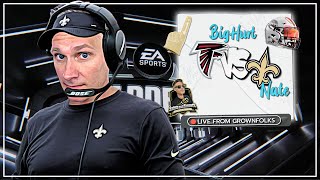 🔴VERTICAL  Saints v Falcons  OMFL  Season 112  Madden 25 [upl. by Siclari637]