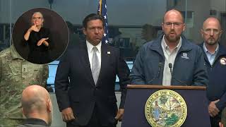 WATCH LIVE Governor DeSantis delivers news conference on Hurricane Milton [upl. by Boyse]