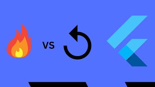 Hot Reload Vs Restart  توتوريال ع السريع [upl. by Nilerual]