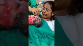 Devoleena bhattacharjee baby boy first look from hospital devoleenabhattacharjee shortsfeed short [upl. by Arutak]