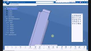 Create a part in sheet metal design in CATIA 3DEXPERIENCE [upl. by Nais939]