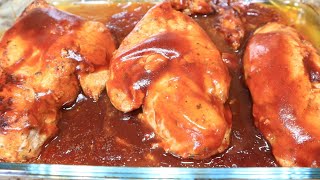 Juicy BBQ Chicken Breast Recipe [upl. by Auguste]