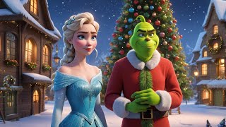 Il Natale del Grinch ad Arendelle ai elsa frozen grinch [upl. by Siseneg]