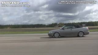 1080p BMW M5 E39 vs Saab 93 Convertible by Nordic [upl. by Ulu]