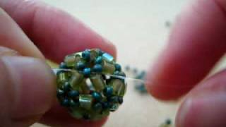 How to Make an Ornate Beaded Bead [upl. by Brendan]