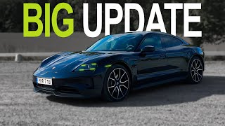 2025 Porsche Taycan Updated and Improved  Full Review [upl. by Einnel]