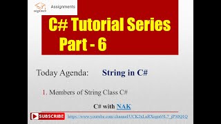 Part 6 C String Class Object Members [upl. by Blackburn511]