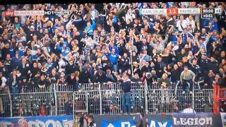 Karlsruhe  Hamburger SV Marcelo Diaz Free kick [upl. by Marina]