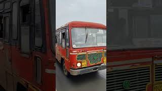 MSRTC Lal Pari On Panvel Erandol Route Overtaking At Kasara Ghat panvel [upl. by Eeslek]