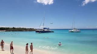 Mullet Bay Beach Sint Maarten [upl. by Icul164]