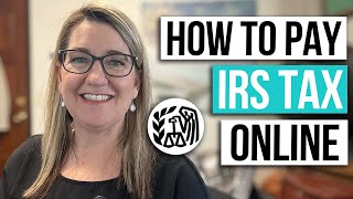 How to make a tax payment online to the IRS [upl. by Addam]