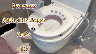 battery powered sitz bath for toilet seat [upl. by Roye]