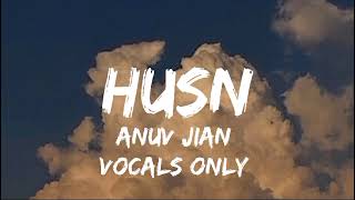 Husn vcals only  Anuv Jain husn  MeLoDicHaze [upl. by Ressan]