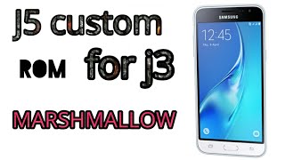 J5 custom rom for j3  Marshmallow rom for j320f  Custom rom for j320fn  Hacker jarves [upl. by Greff]