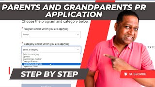 Parents And Grandparents PR Application  Explained In Step By Step 2024 🔥 [upl. by Coben610]