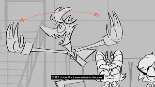 Helluva Boss S2E3 quotExes and Ohsquot Animatic  Meeting Chaz [upl. by Darryl926]