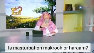 Is Masturbation is Makrooh or Haram by assimalhakeem islam fiqh [upl. by Tarr]