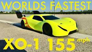 WORLDS FASTEST TRAXXAS XO1 155 MPH Speed Run [upl. by Virnelli]