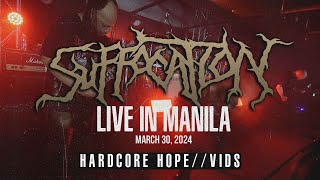 SUFFOCATION  Live in Manila 033024 FULLSET [upl. by Lyn]