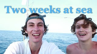 Sailing teenagers cross the Indian ocean  Part 1 [upl. by Swann]