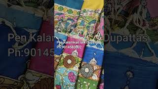 Pen Kalamkari sarees manufactures penkalamkari kalamkarisilk kalamkari saree indiansaree [upl. by Anayd78]