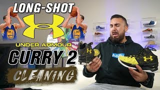 Scurry Curry Cleaning Under Armour Curry 2 [upl. by Nihs]