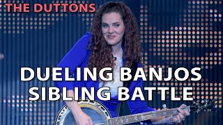 Dueling Banjos  On Stage Battle of the Banjos duttontv branson duttonmusic [upl. by Perceval]