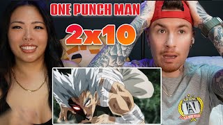 THIS ANIME HAS IT ALL  One Punch Man Reaction S2 Ep 10 [upl. by Hankins]