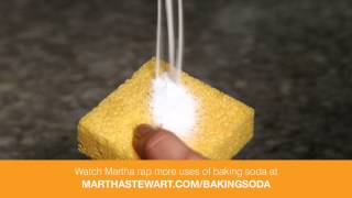 Baking Soda Uses from Martha Stewart Living  ARM amp HAMMER™ [upl. by Cahn]