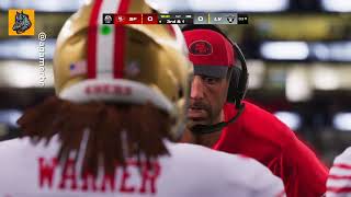 Madden 24 PS4  San Francisco 49ers vs Las Vegas Raiders [upl. by Jeunesse]