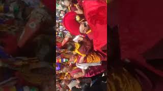 Funeral and Cremation rites of Togdan Rinpoche 12623 རྟོགས་ལྡན་རིན་པོ་ཆེ་ཡི་སྐུ་གདུང་མེ་ལ་འཕུལ་བ།། [upl. by Laro]