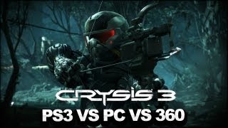 Crysis 3 Graphics Comparison  PS3 vs PC Vs 360 [upl. by Sigvard272]