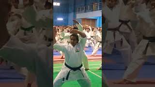 TISKA KARATE SEMINAR 2K24  karate kick technique shortsfeed youtubeshorts youtubeshort viral [upl. by Andy]