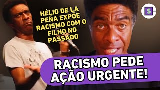 Hélio De La Peña expõe racismo com filho e constrangimento em blitz na época de Casseta e Planeta [upl. by Lillis]